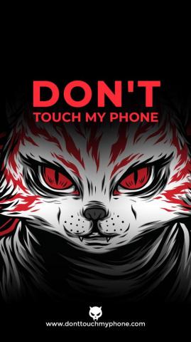 Dont Touch My Phone Scary Mobile Wallpaper S