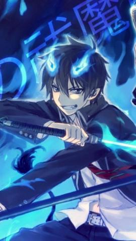 Rin Okumura Wallpaper Phone Teahub Io
