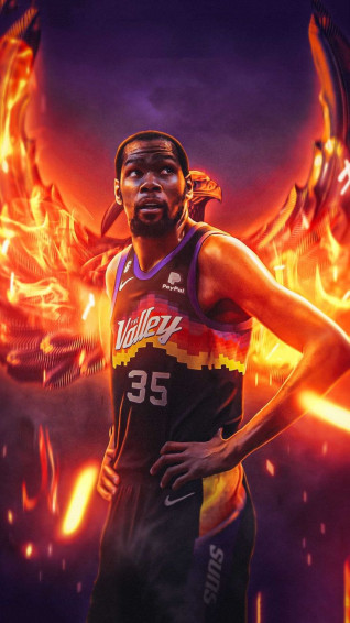 Kevin Durant Suns Wallpaper In