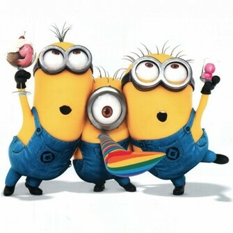 Wallpaper Minions Great World