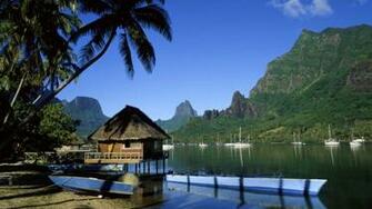 Cooks Bay Moorea Tahiti Wallpaper MixHD