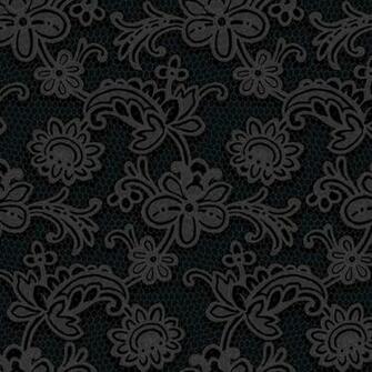 Black Modern Lace Wallpaper Wall Sticker Outlet