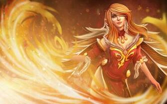 Lina Wallpaper For Computer Dota Private