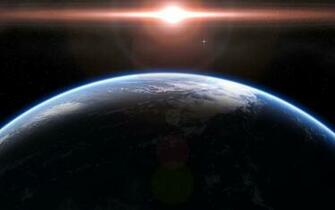 Space Background For Tablet Computer