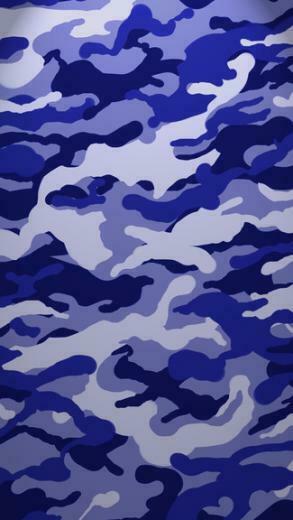 Blue Camouflage iPhone 5c 5s Wallpaper