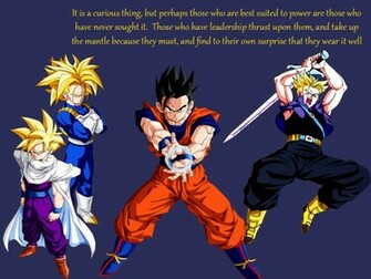 Dragon Ball Z Kai Wallpaper Gohan Trunks Saiyans Bird Studio