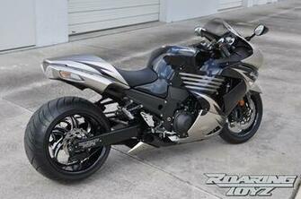 Kawasaki Zx14 Wide Tire Conversion Kit Voodoo Exhaust