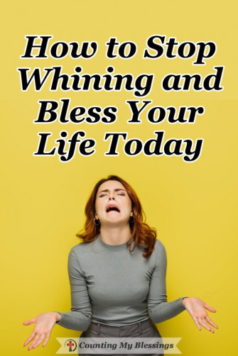 Stop Whining And Bless Your Life Today Wallpaper