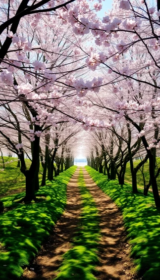 Sakura Forest Wallpaper