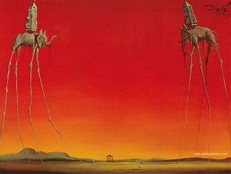 Dali Elephants Salvador Art Wallpaper Desktop