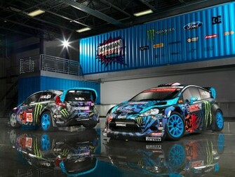Ken Block Ford Fiesta Wallpaper