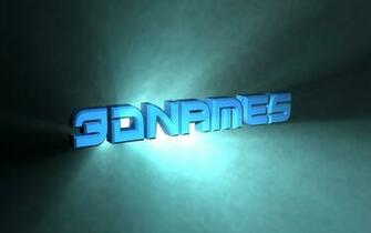 3d Name Wallpaper Animations
