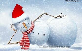 Snowman Wallpaper