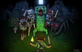 Creeper Face Wallpaper