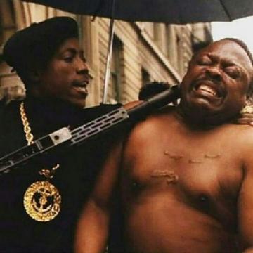 Nino Brown New Jack City Style Supreme iPhone Wallpaper
