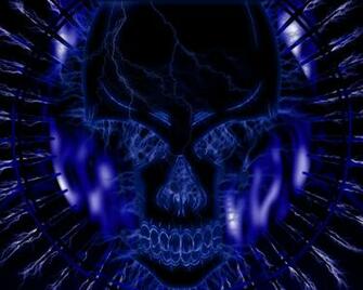 Blue Skull Photos HD Wallpaper Pics
