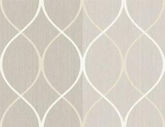 Wallpaper Modern Tone On Grey Gray Stripe With Trellis Silver Off