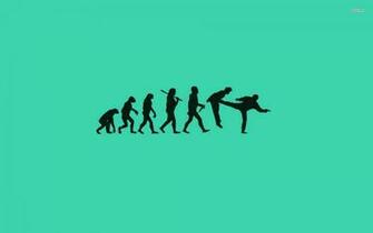 Human Evolution Wallpaper Vector