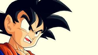 Minimalistic Son Goten Dragon Ball Z Wallpaper