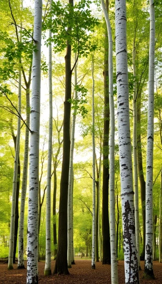 Silver Birch Wallpaper