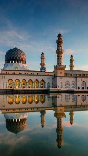 Religious Kota Kinabalu City Mosque Wallpaper Id