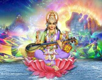 Maa Saraswati Wallpaper