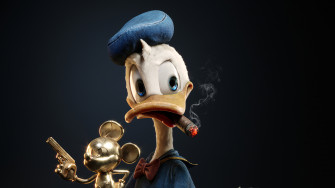 Donald Duck Found A Treasure 4k Wallpaper HD Cartoons