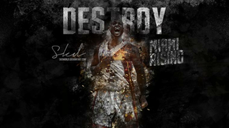 Dwyane Wade Destroy Miamirising Wallpaper By Skdworld