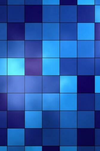 Blue Squares Simply Beautiful iPhone Wallpaper