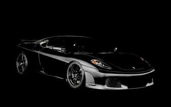 Black Dark Cars Ferrari Vehicles F430