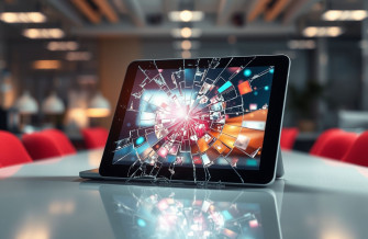 Broken iPad Wallpaper