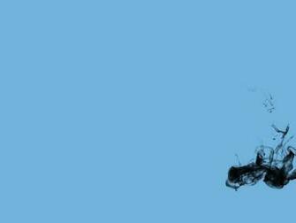 Baby Blue Black Wallpaper