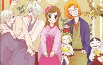 Wallpaper Smile Glasses Kimono Ears Art Mizuki The Demon Fox