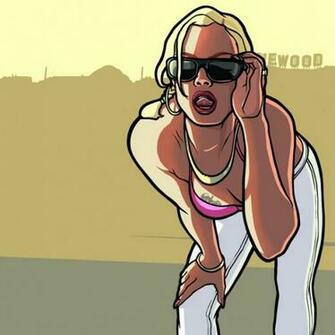 Grand Theft Auto San Andreas iPad Wallpaper