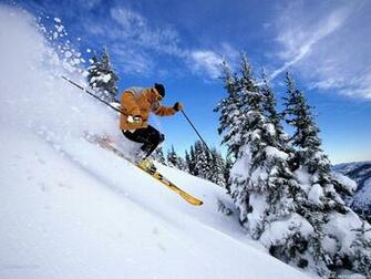 Ski Slope High Definition Wallpaper Background