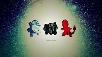 Bulbasaur Squirtle Charmander Lomo HD Wallpaper Hot