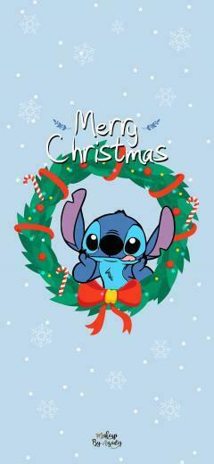 Disney Christmas iPhone Wallpaper Top