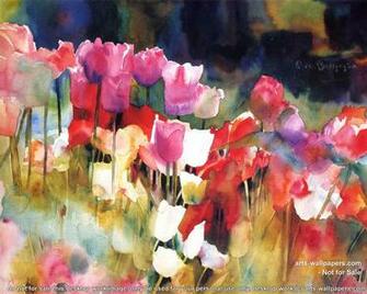 Flower Art HD Wallpaper Desktop Mac Best