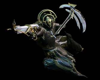 Platinum Warframe Fankit Renders