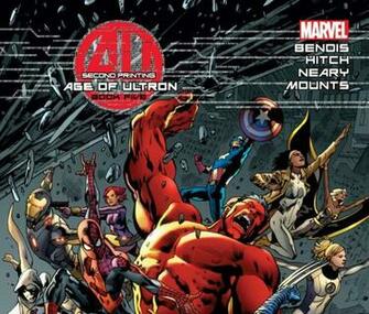 Age Of Ultron 2nd Printing Variant