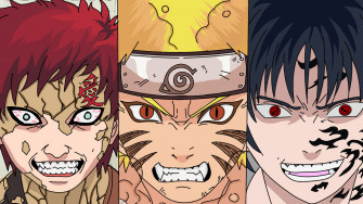 Gaara Naruto Uzumaki Sasuke Uchiha HD Wallpaper