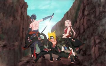 Sakura Haruno Naruto Uzumaki And Sasuke Uchiha HD Wallpaper