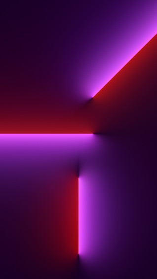 Wallpaper iPhone Pro Light Beams Abstract Ios Apple