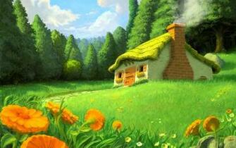 Wonders Of The World Painting Wallpaper Gallery