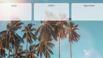 And Customizable Summer Desktop Wallpaper Templates