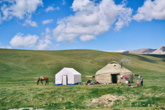 Kyrgyzstan Hill Wallpaper