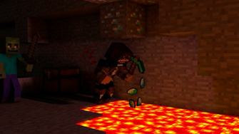 Lavadiaszene Minecraft HD Desktop And Mobile Wallpaper Wallippo