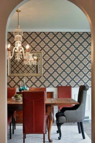 Moorish Wallpaper Pillows Fabric And Wallcoverings