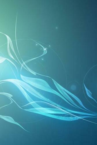 Blue Abstract iPhone HD Wallpaper