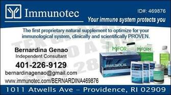 Immunotec With Image Unique Business Cards Card